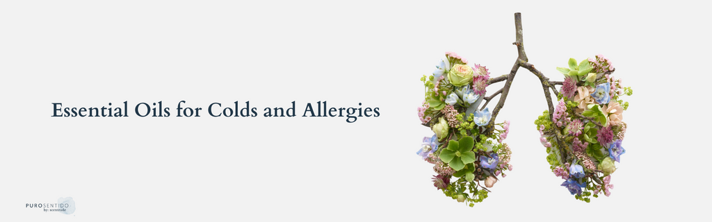 Use essential oils when you have allergies or colds