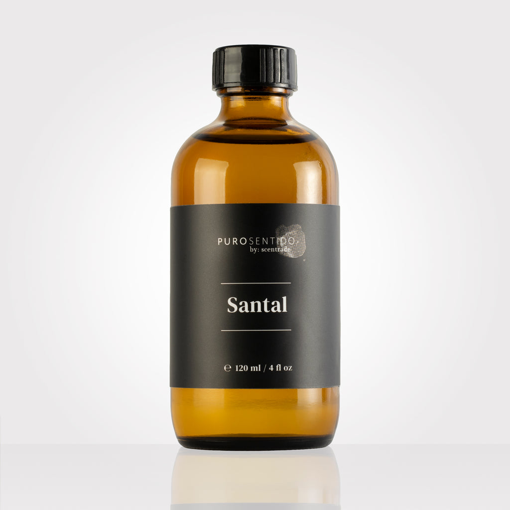 Santal Fragrance Oil - Air-Scent Aroma and Essential Oil Blend - 30  Milliliter (1 fl oz) Diffuser Oil Bottle for Aromatherapy Diffusers -  Cardamom